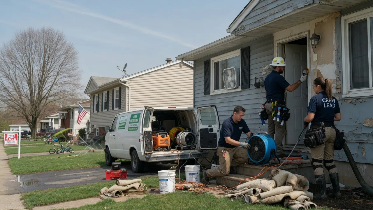 Flood Cleanup in Swanton, MD near me