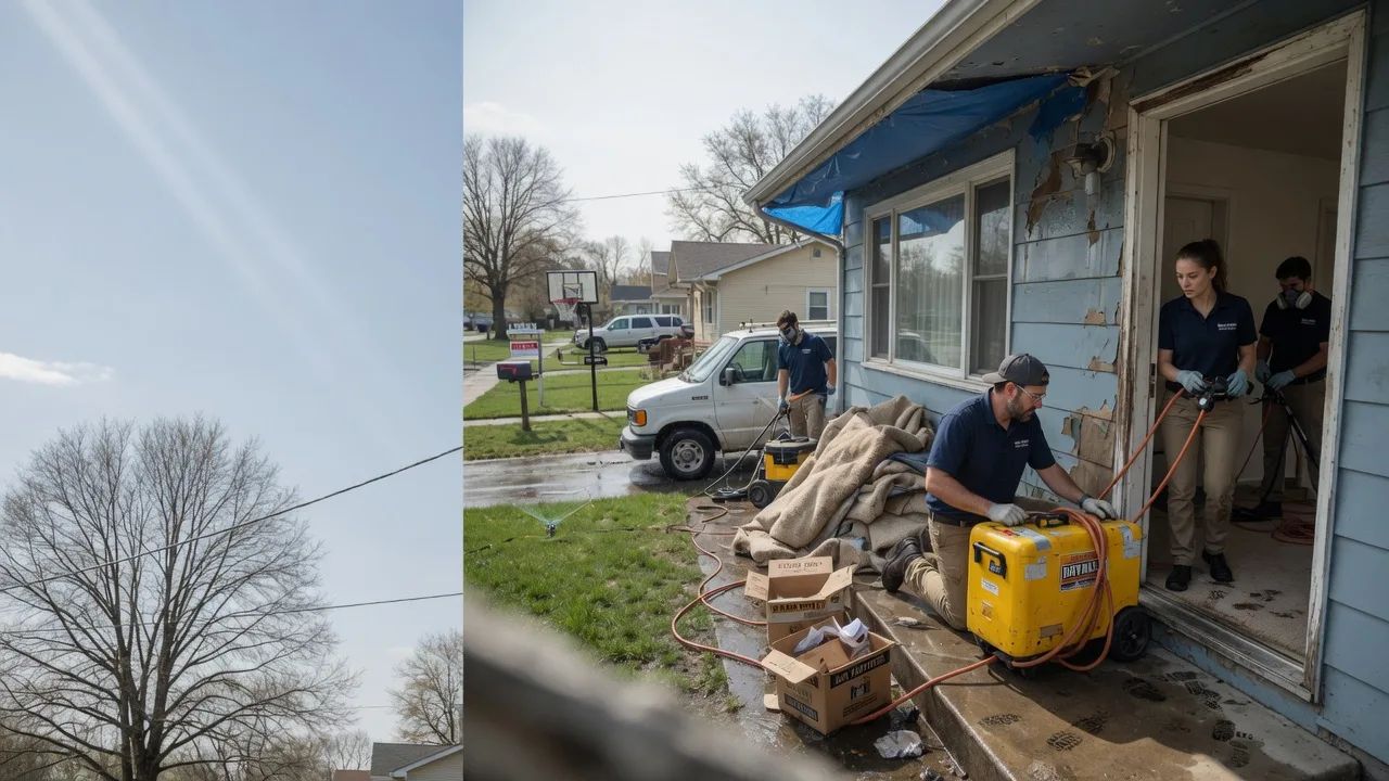 Basement Flood Cleanup in Swanton, MD near me